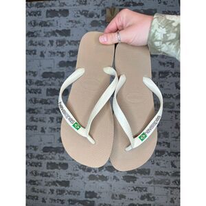 Havaianas | cream flip flop rubber